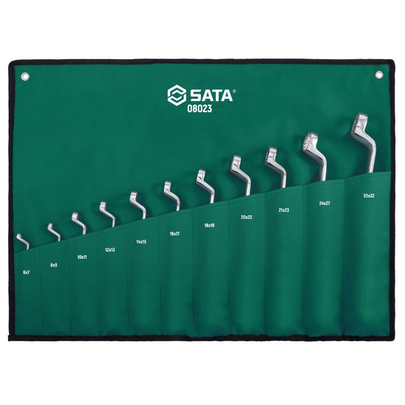 ชุดประแจแหวน 11 ชิ้น No.08023 SATA
