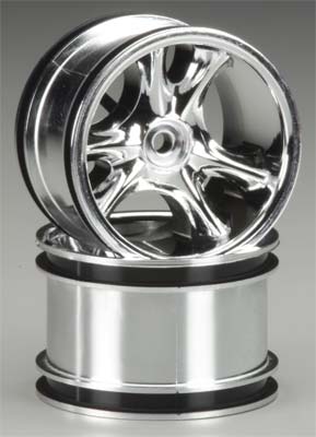 RPM-82203 Chrome Clawz 2.2" Rock Crawler Wheels - Narrow Wheelbase (2)