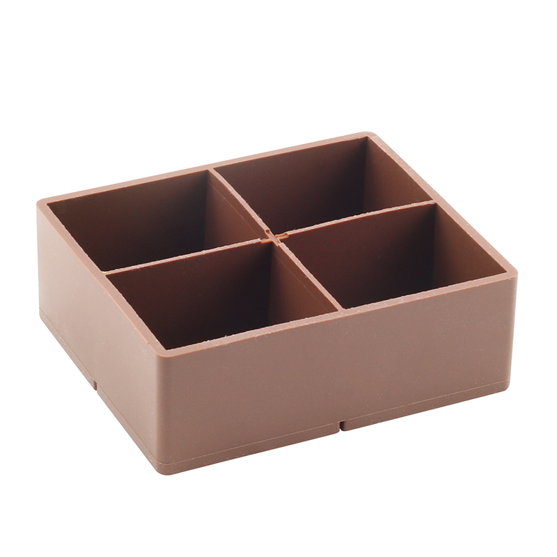 Silicone Freezer Cubes L Brown
