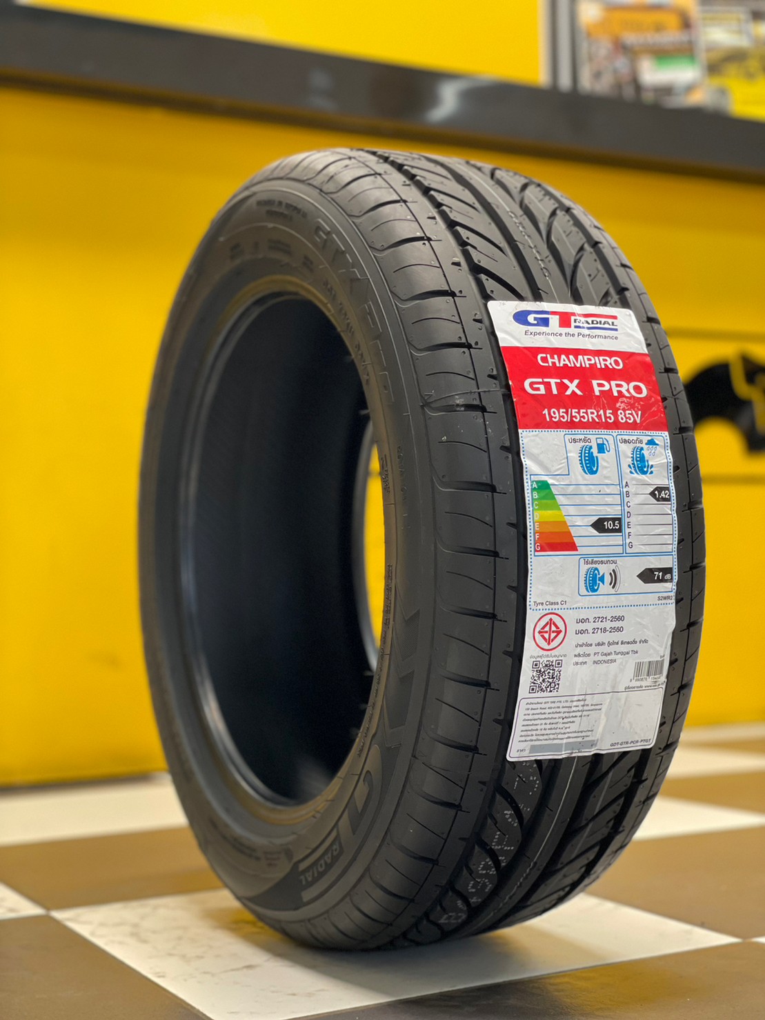 GT Radial Champiro GTX PRO ขนาดยาง 195/55R15 ยางใหม่ปี2023