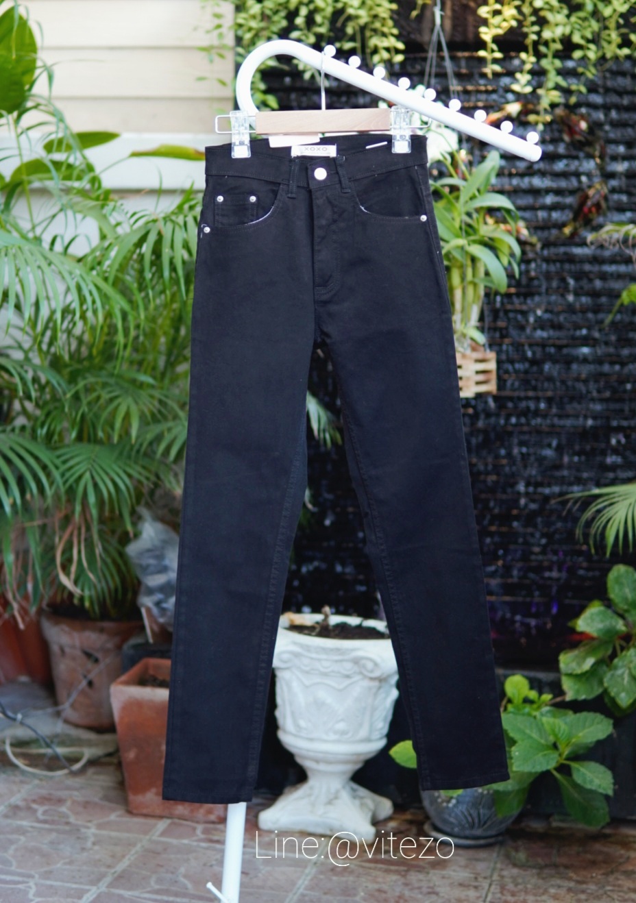 กางเกงยีนส์ขายาว ผ้ายืด สวมใส่สบาย สีสวย ยืด หนา นิ่ม น่ารัก