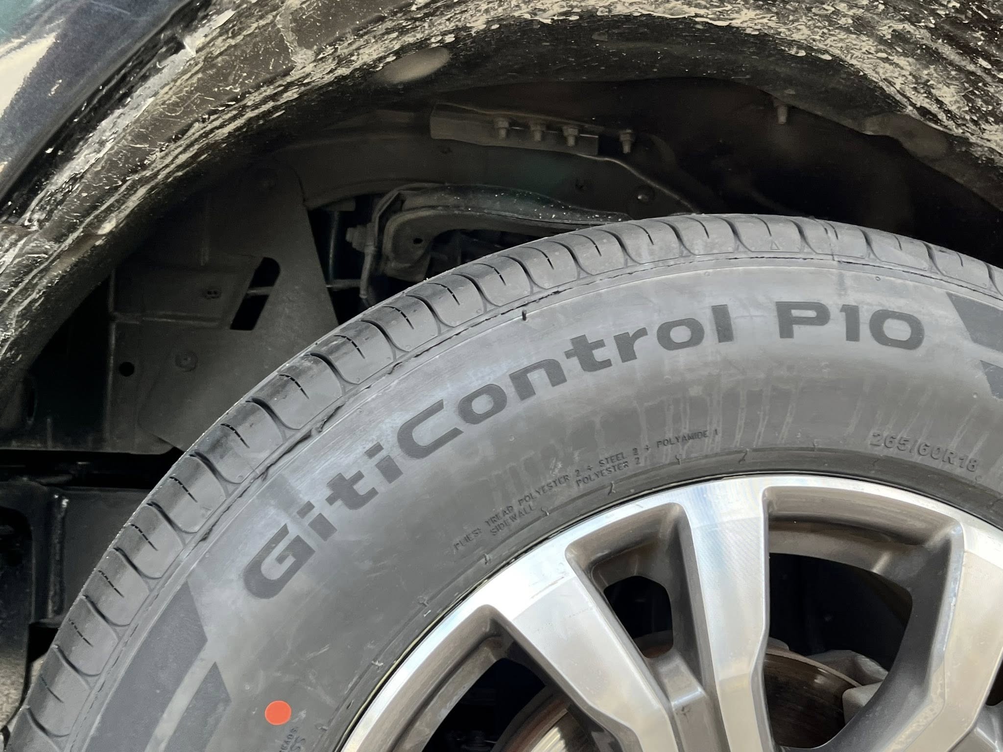 FORD_RANGER🚘เปลี่ยนยาง 🛞🐘#GITI_ControlP10_265/60R18