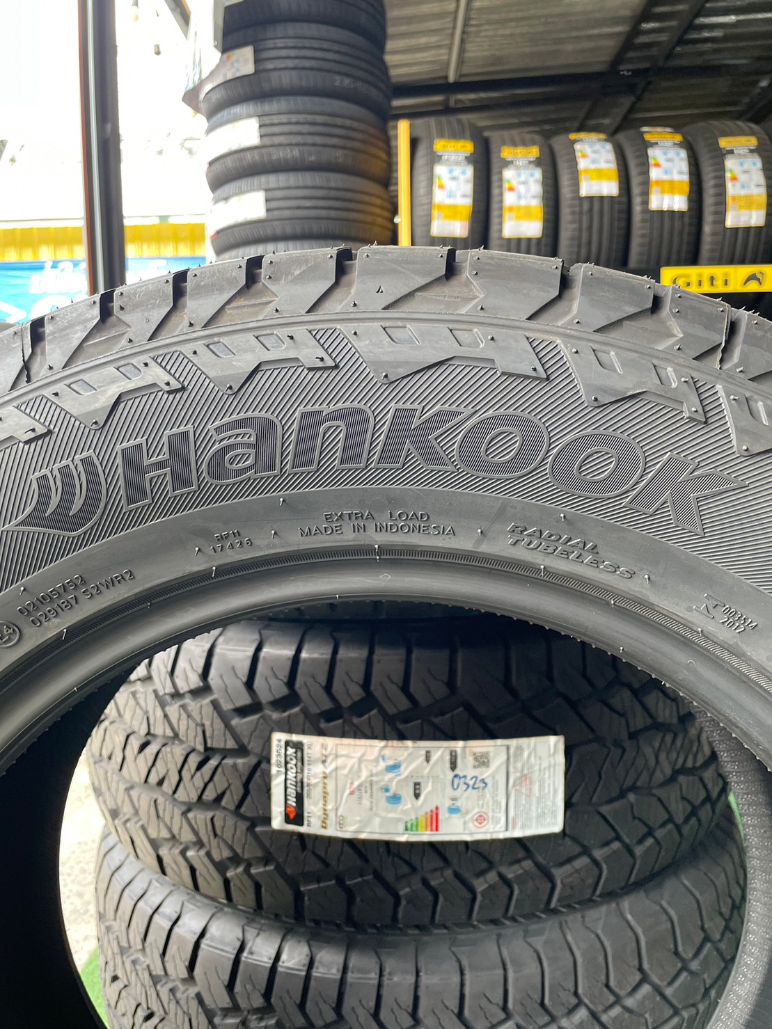 265/60R18 Hankook Dynapro AT2 ยางใหม่ปี20223