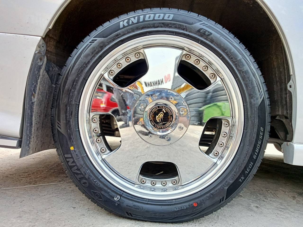 TOYOTA_COMMUTER #ยางเทคโนโลยีโฟมซับเสียงซับเสียงนุ่มเงียบ 🛞 ￼#OTANI #KN1000 235/50R19