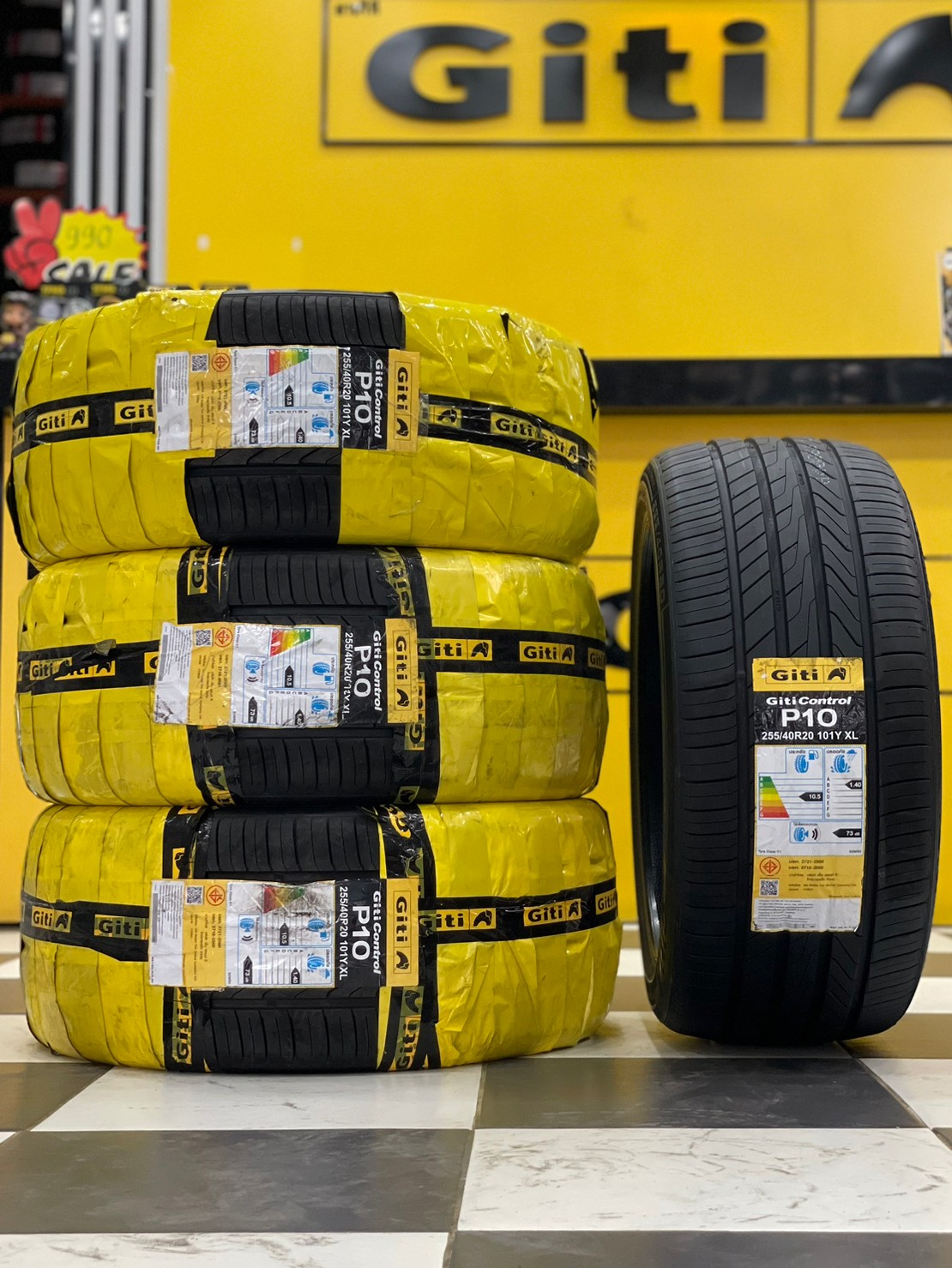 Giti Control P10 255/40R20 ยางใหม่ปี2023 #ยางเทคโนโลยีฟองน้ำ