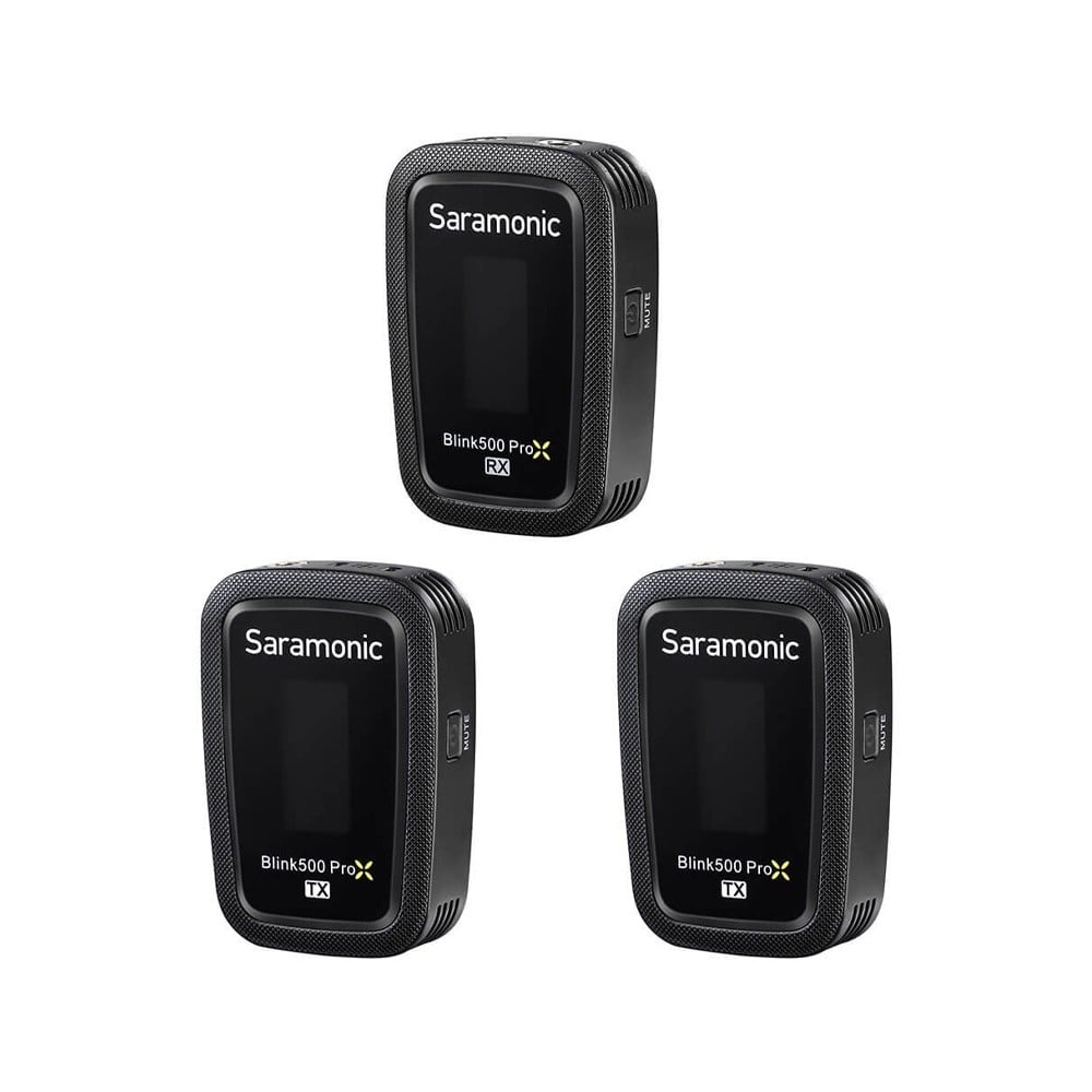Saramonic Blink500 ProX B2 Wireless 2.4GHz Clip-On Microphone System with Lavaliers