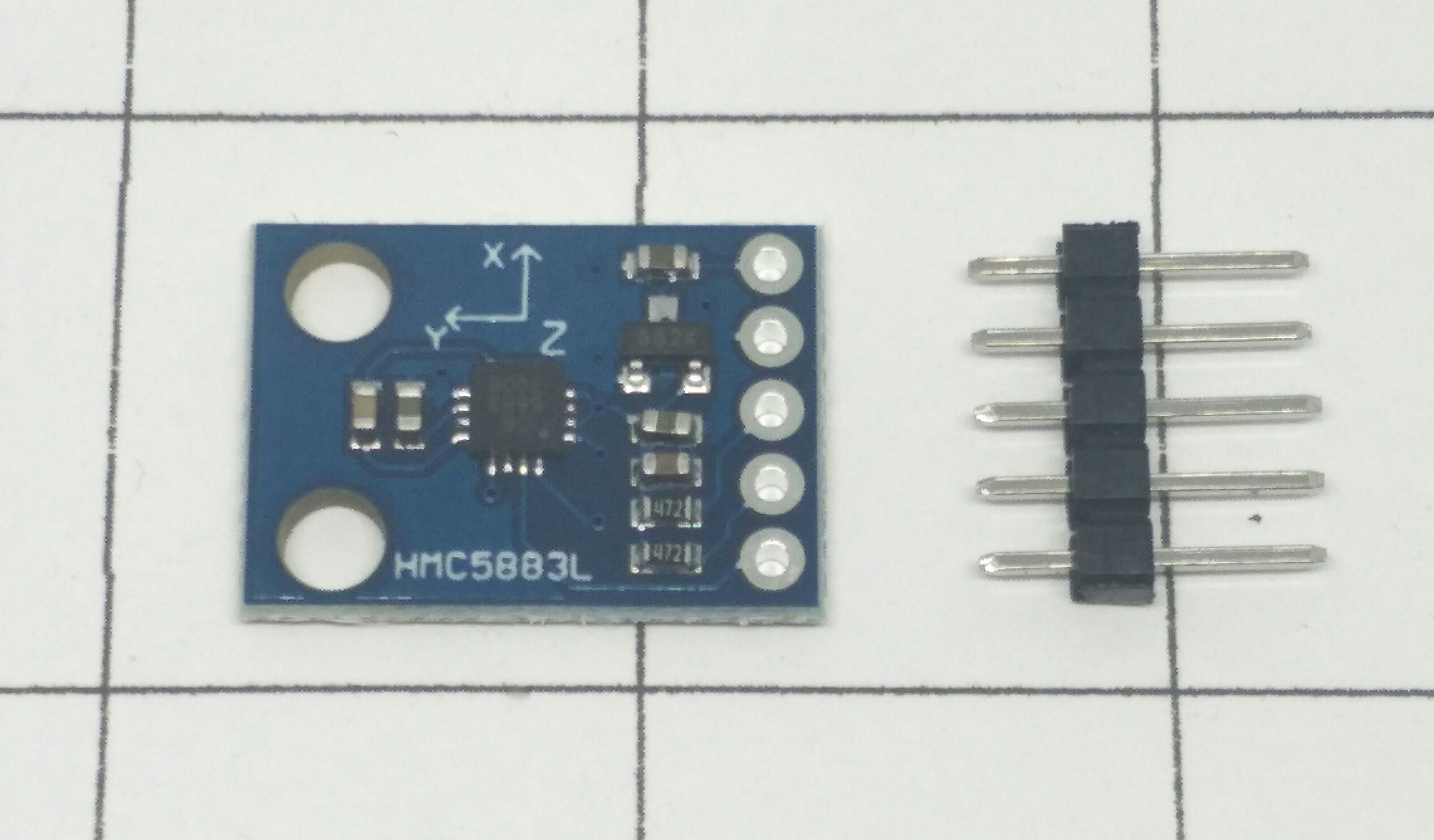 เซ็นเซอร์ GY-273 QMC5883L Triple Axis Compass Magnetometer