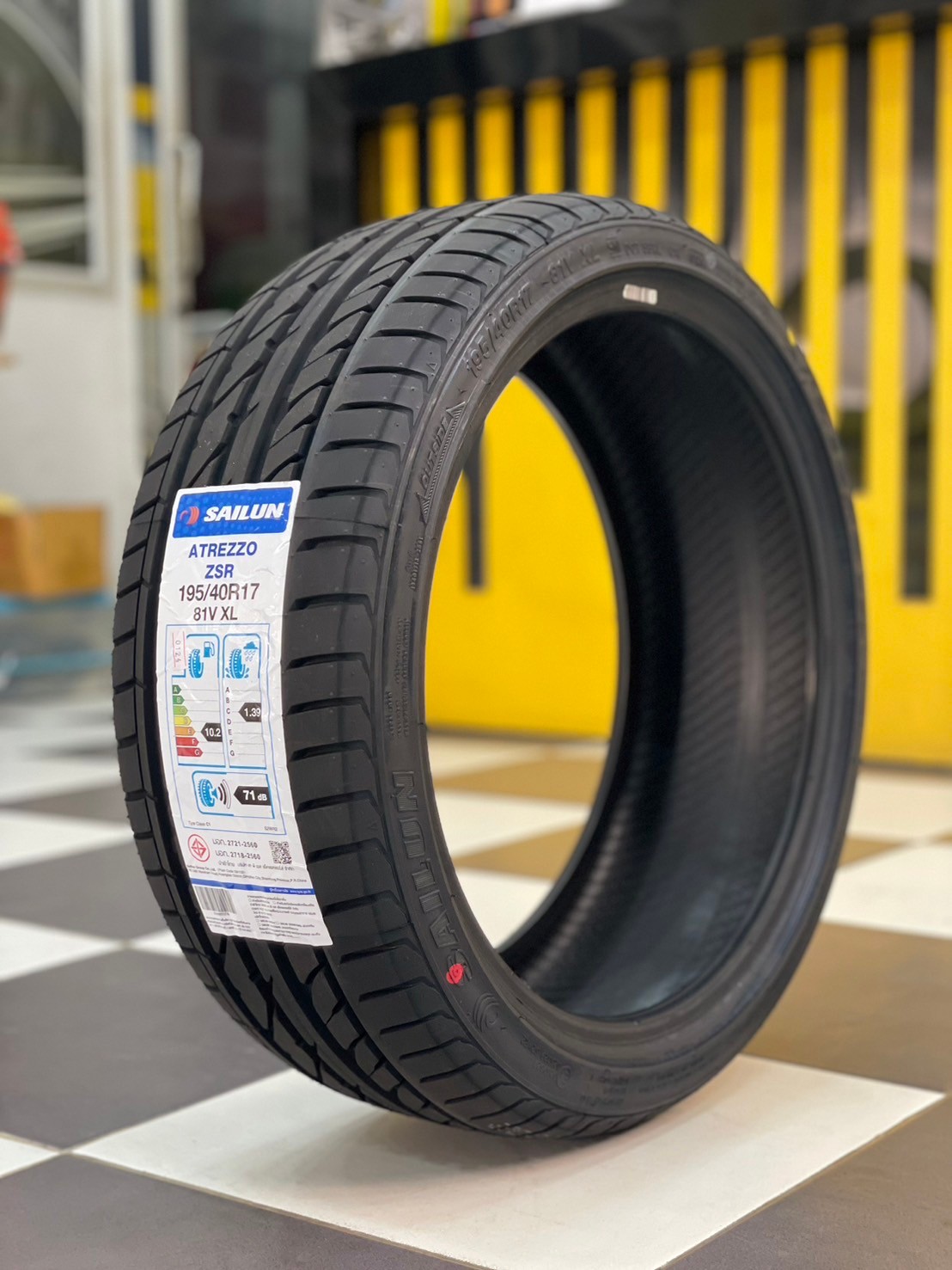 ยาง SAILUN Atrezzo ZSR ขนาด 195/40R17 ยางใหม่ปี2025