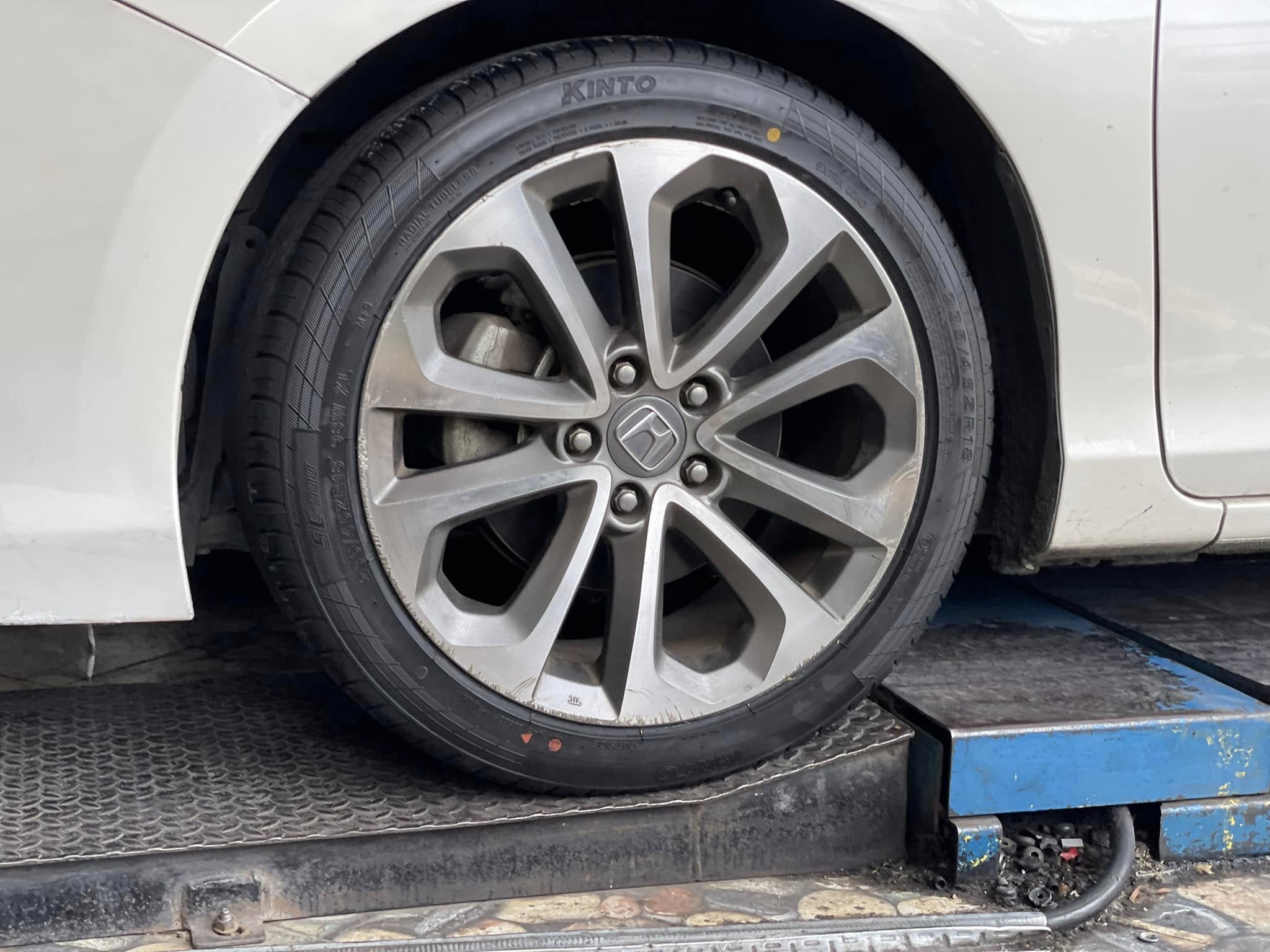 #HONDA_ACCORD🛞เปลี่ยนยาง #KINTO_SC900_235/45R18