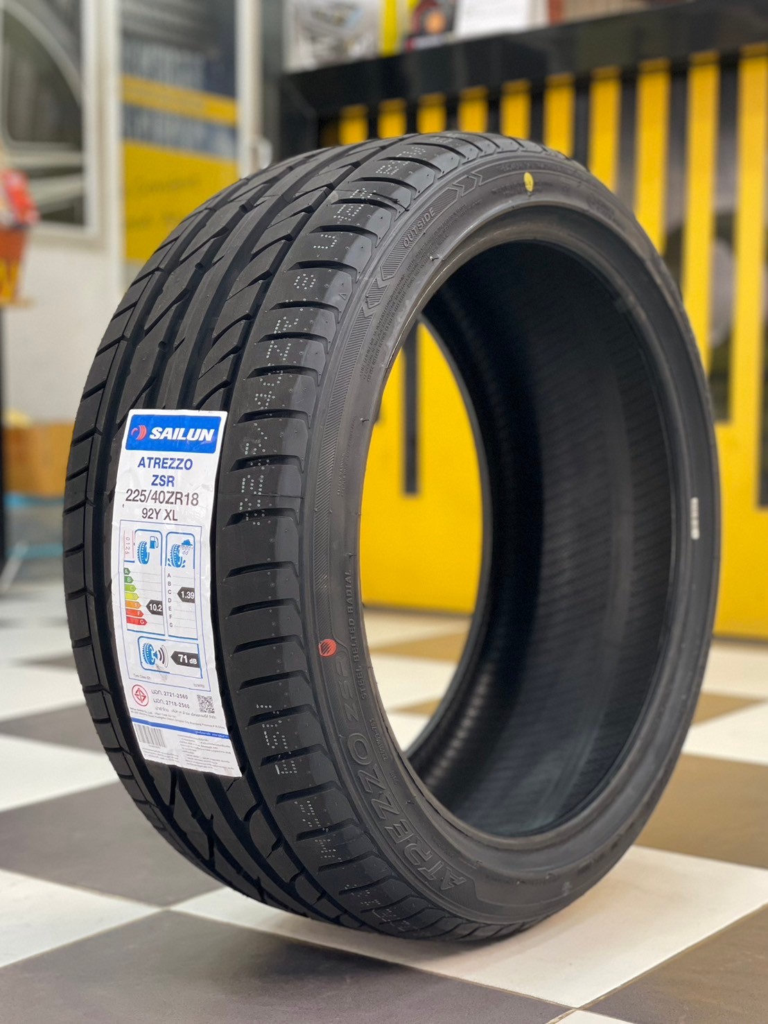 ยางไซหลุน #Sailun Atrezzo ZSR 225/40R18 ยางใหม่ปี2024