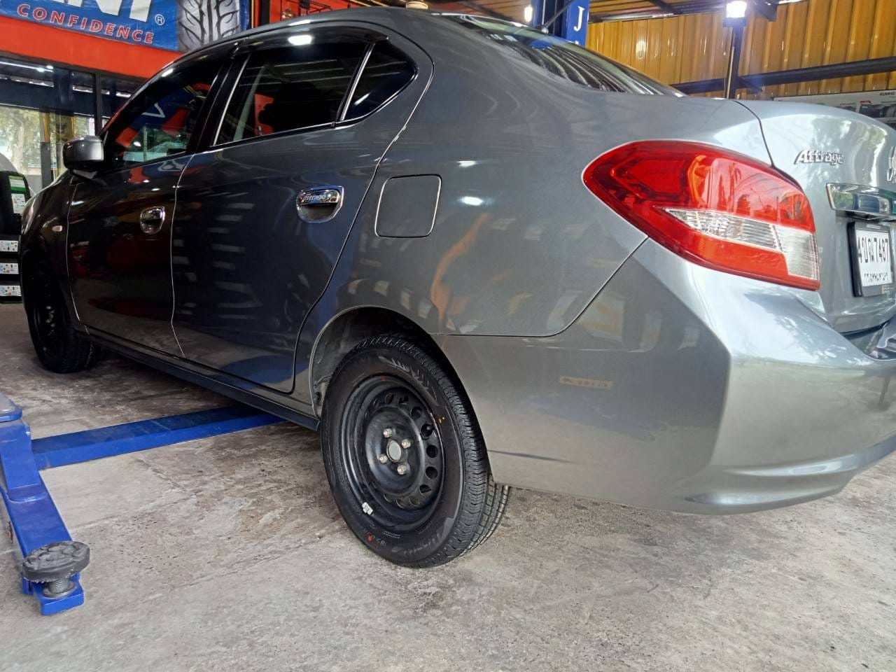 🛻 #MITSUBISHI_Attrage 🛞OTANI EK2000 185/65R14🔥🔥🔥