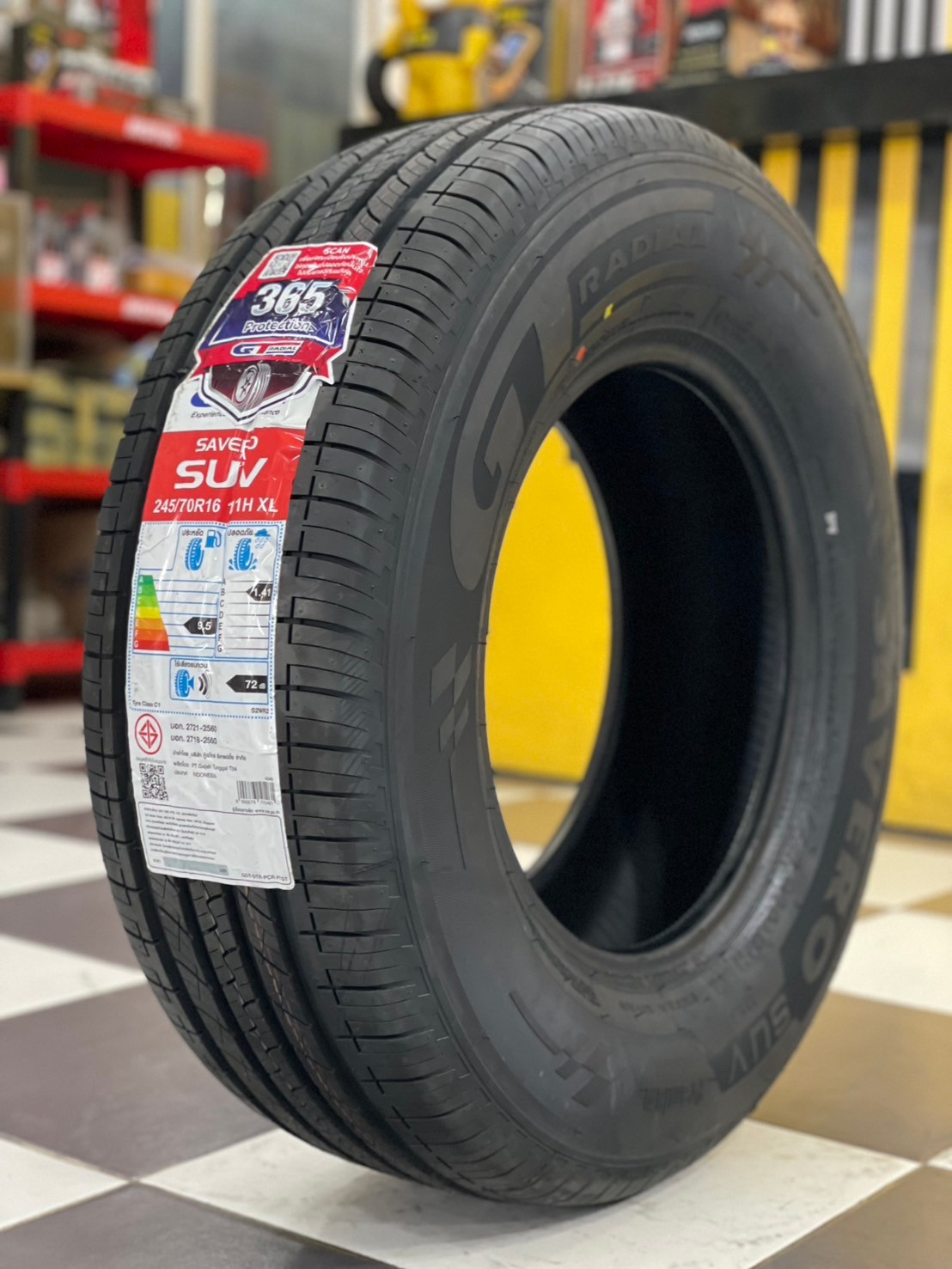 ยางใหม่ GT RADAIL SEVERO SUV 245/70R16 ยางปี2025