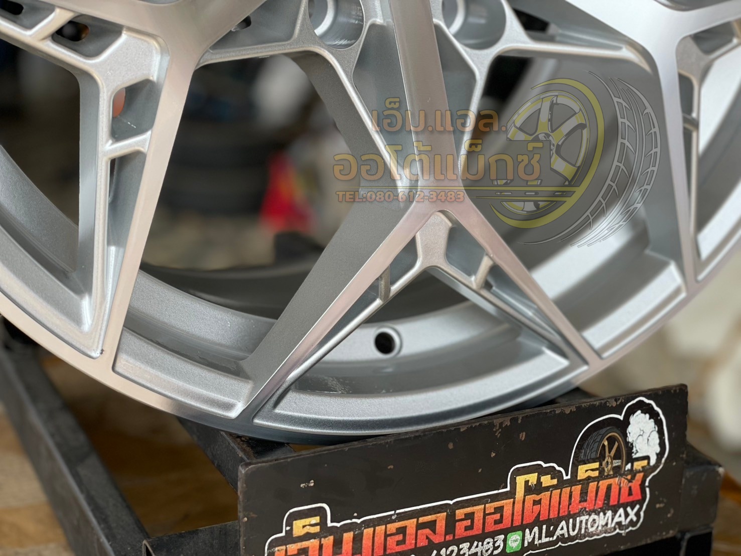 ล้อแม็กซ์ใหม่ขอบ18 #WheelPerformance Model HR-263 18x8.5 ET30 6x139.7 สีซิลเวอร์ขอบมิลลิ่งหน้าเงา ล้อมาตรฐานคุณภาพดี