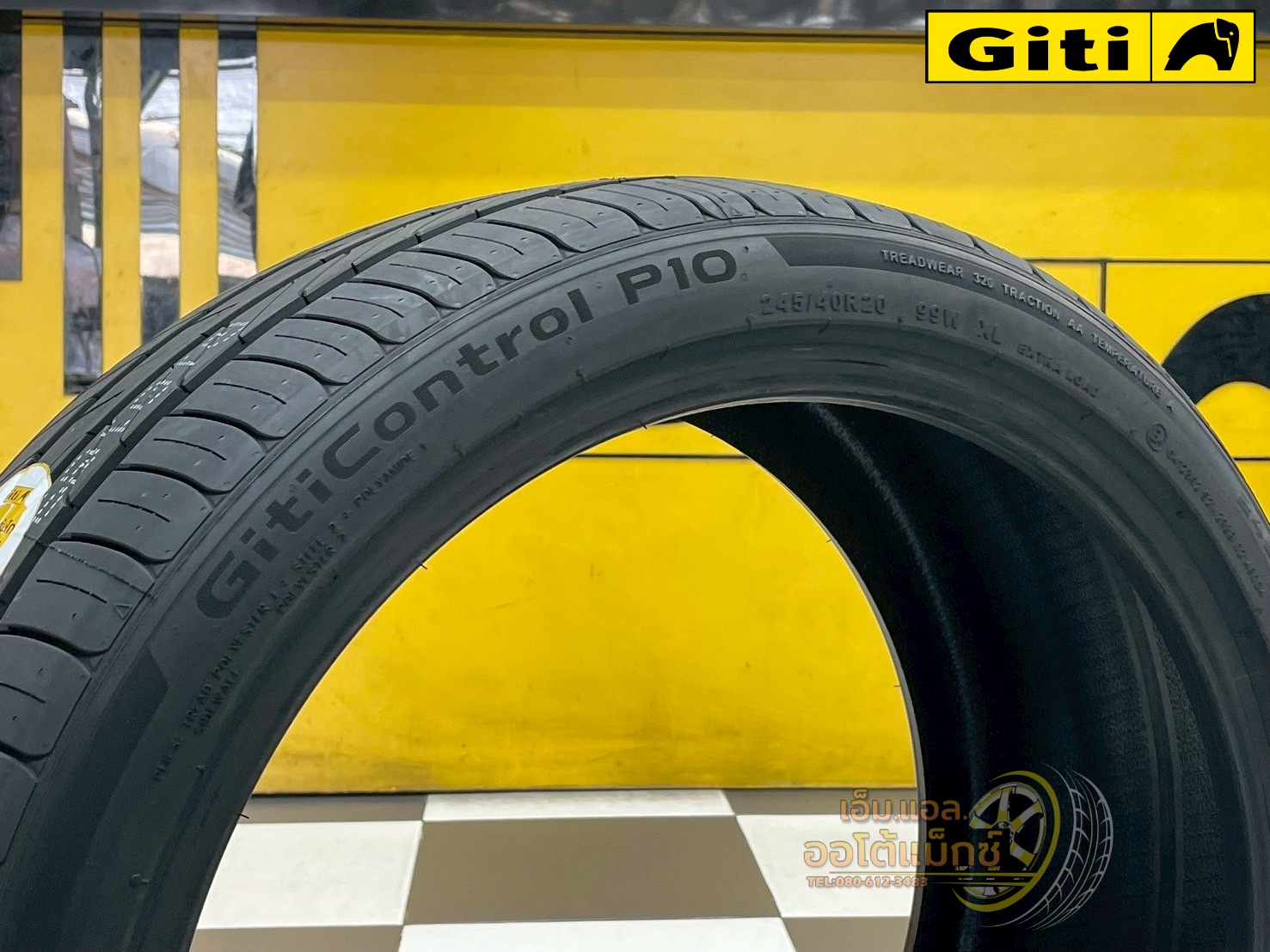 💥💥#ยางจีที #GITI Control P10 245/40R20 ยางใหม่ปี2025💥💥