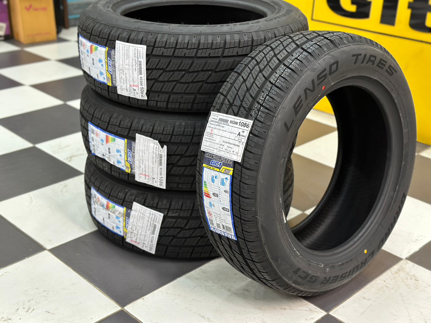 PROMOTION LENSO GC1 235/60R18 ยางใหม่ปี2023