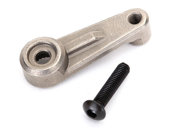 8247X Servo horn, steering, metal/ 3x14 BCS (1)