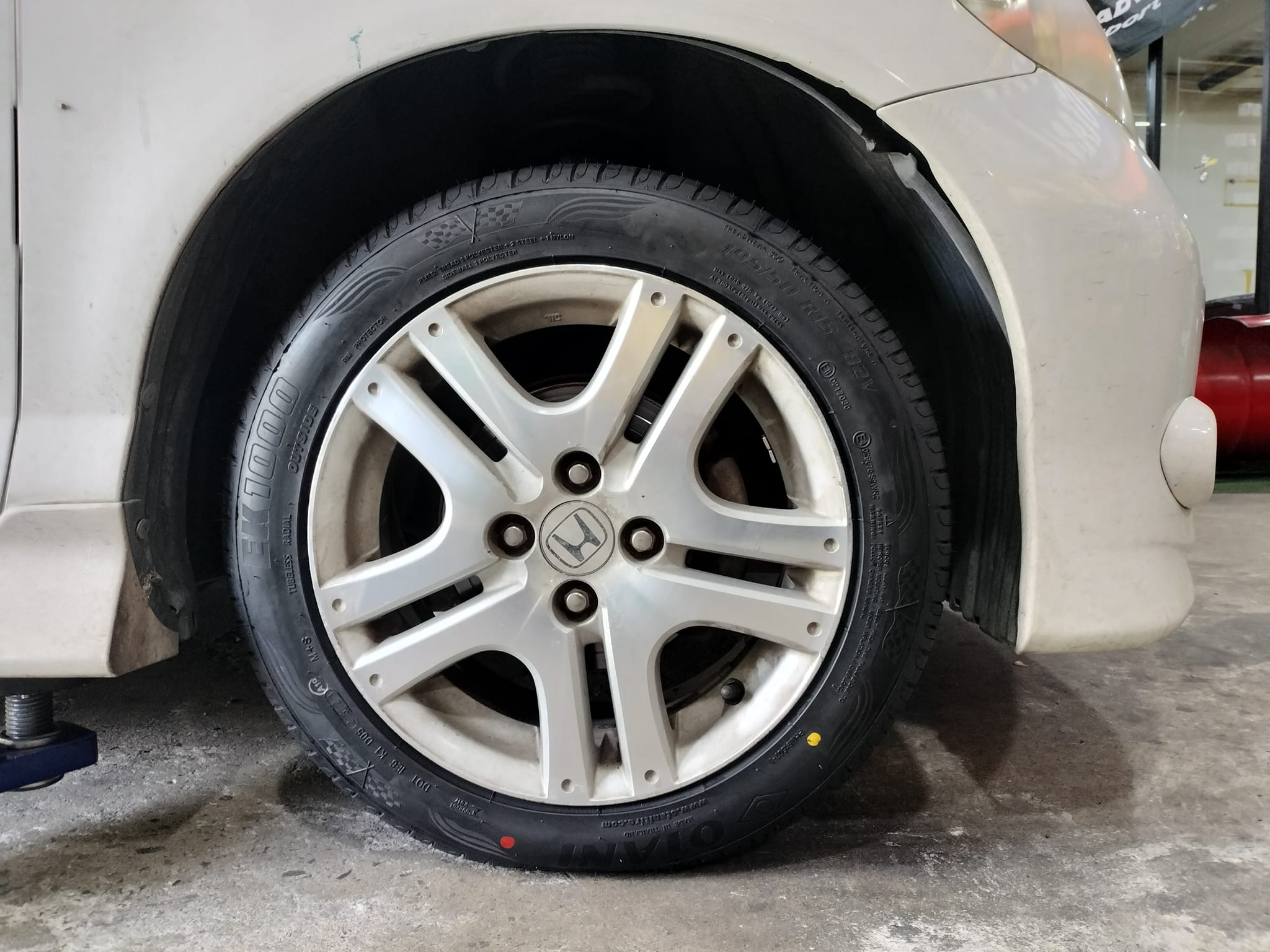 #HONDA_JAZZ #OTANI_EK1000_195/50R15