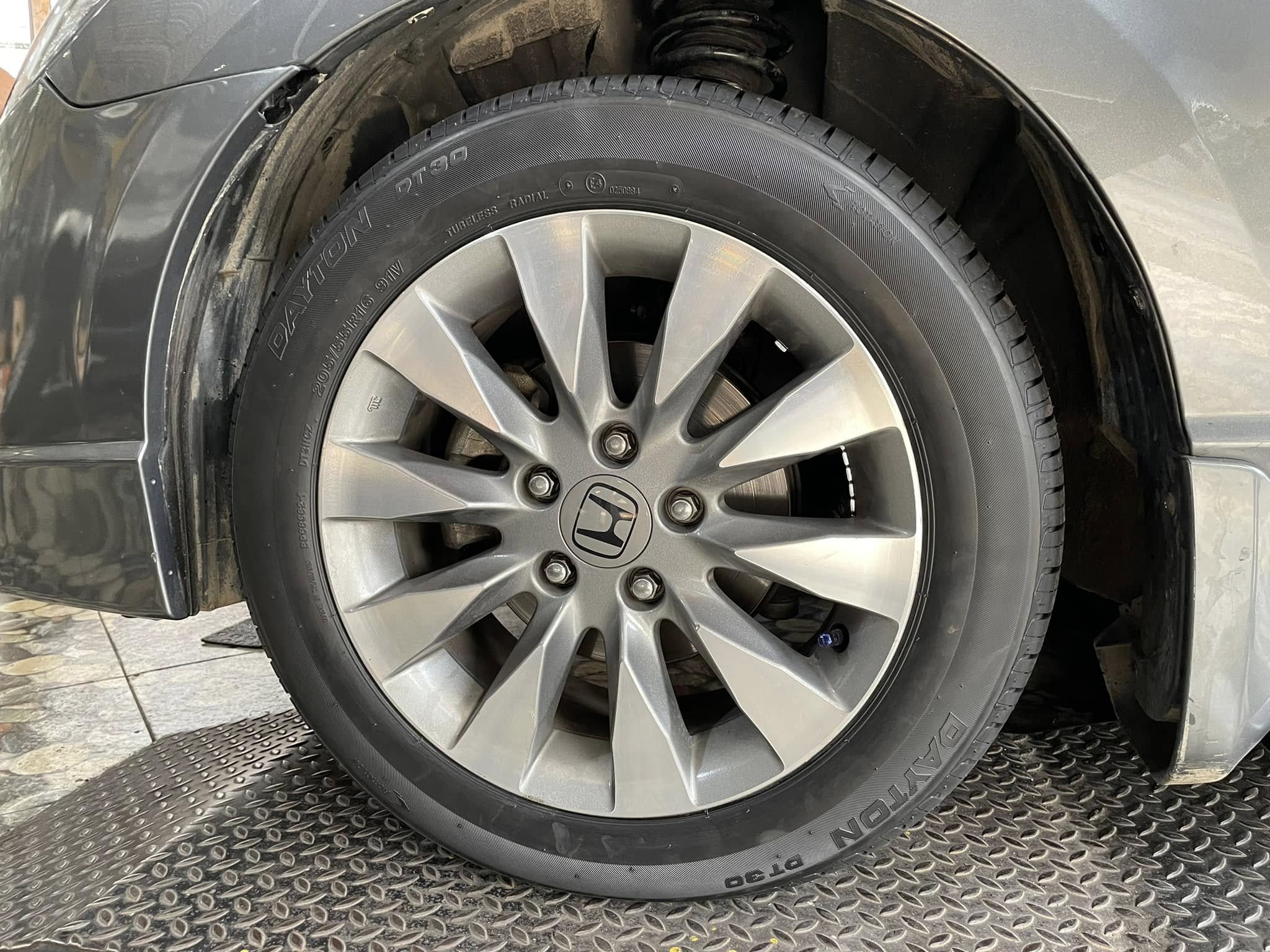 🛞❤️ #HONDA_CIVIC 🚘เปลี่ยนยาง 🛞🐘#DAYTON_DT30 #205/55R16