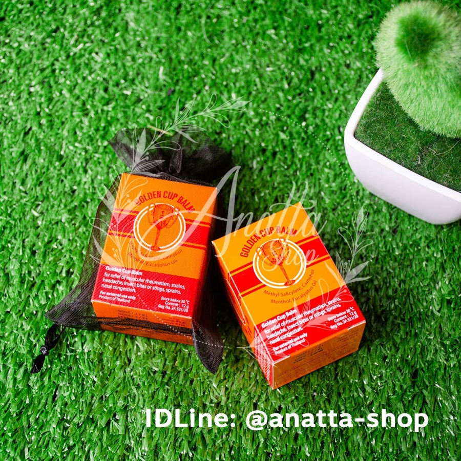 ยาหม่องถ้วยทอง 12 กรัม