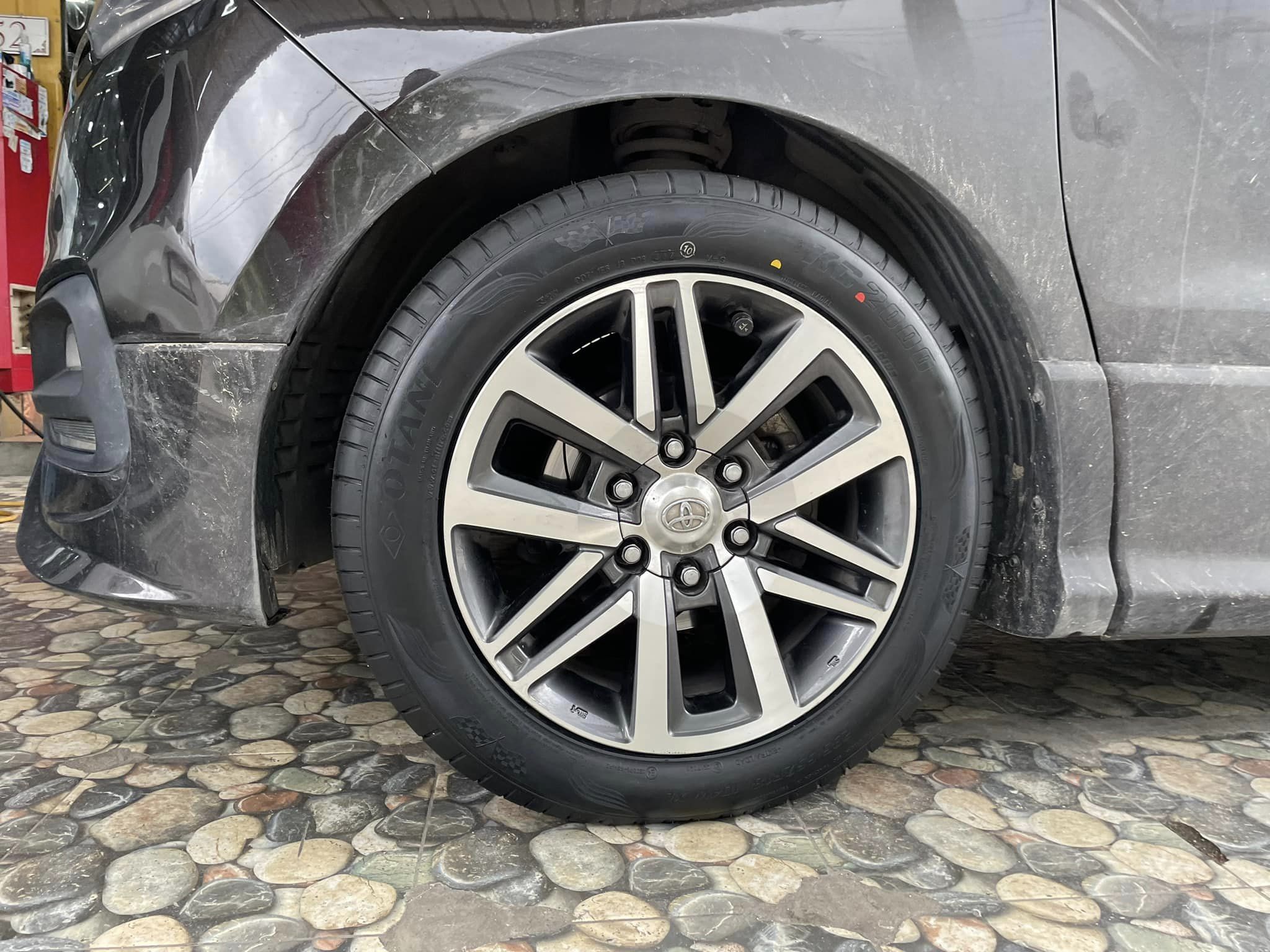 🚘 #HYUNDAI_H1❤️ #OTANI เปลี่ยนยาง#KC2000 235/55R18