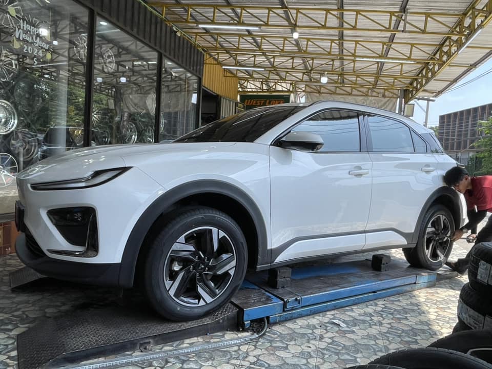 🚘 #NETA_X🛞เปลี่ยนยาง #OTANI #KN1000 225/60R18