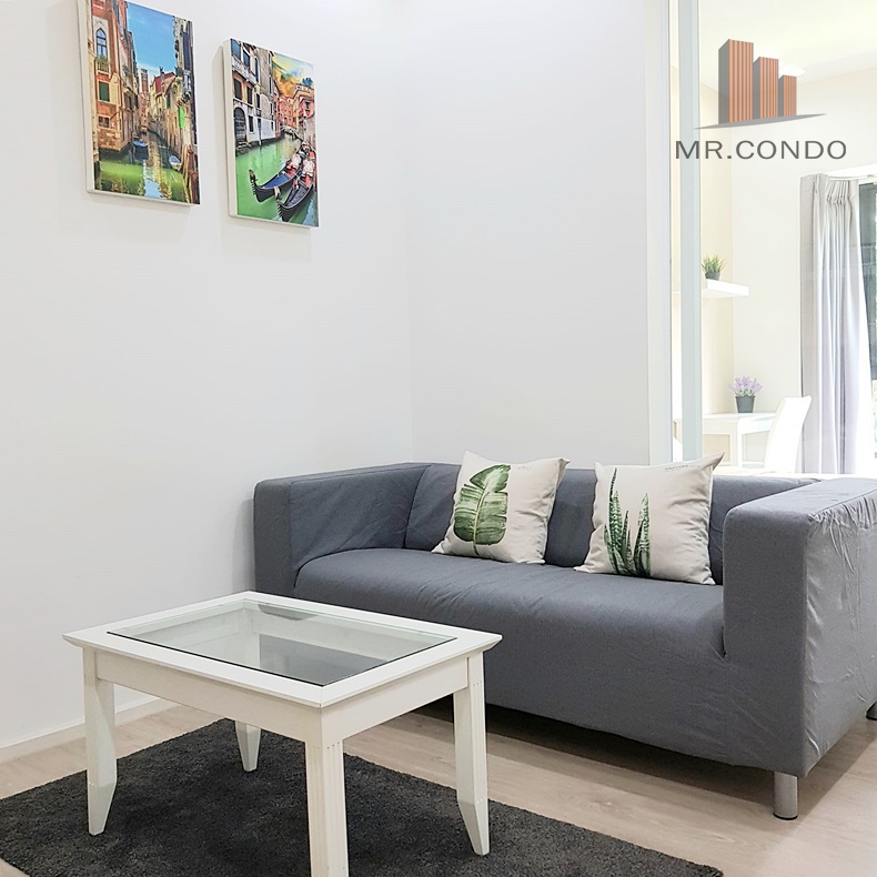 *FOR RENT* เอส1 คอนโดมิเนียม พระราม 9 ห้องตกแต่งน่าอยู่ ใกล้ MRT หัวหมาก