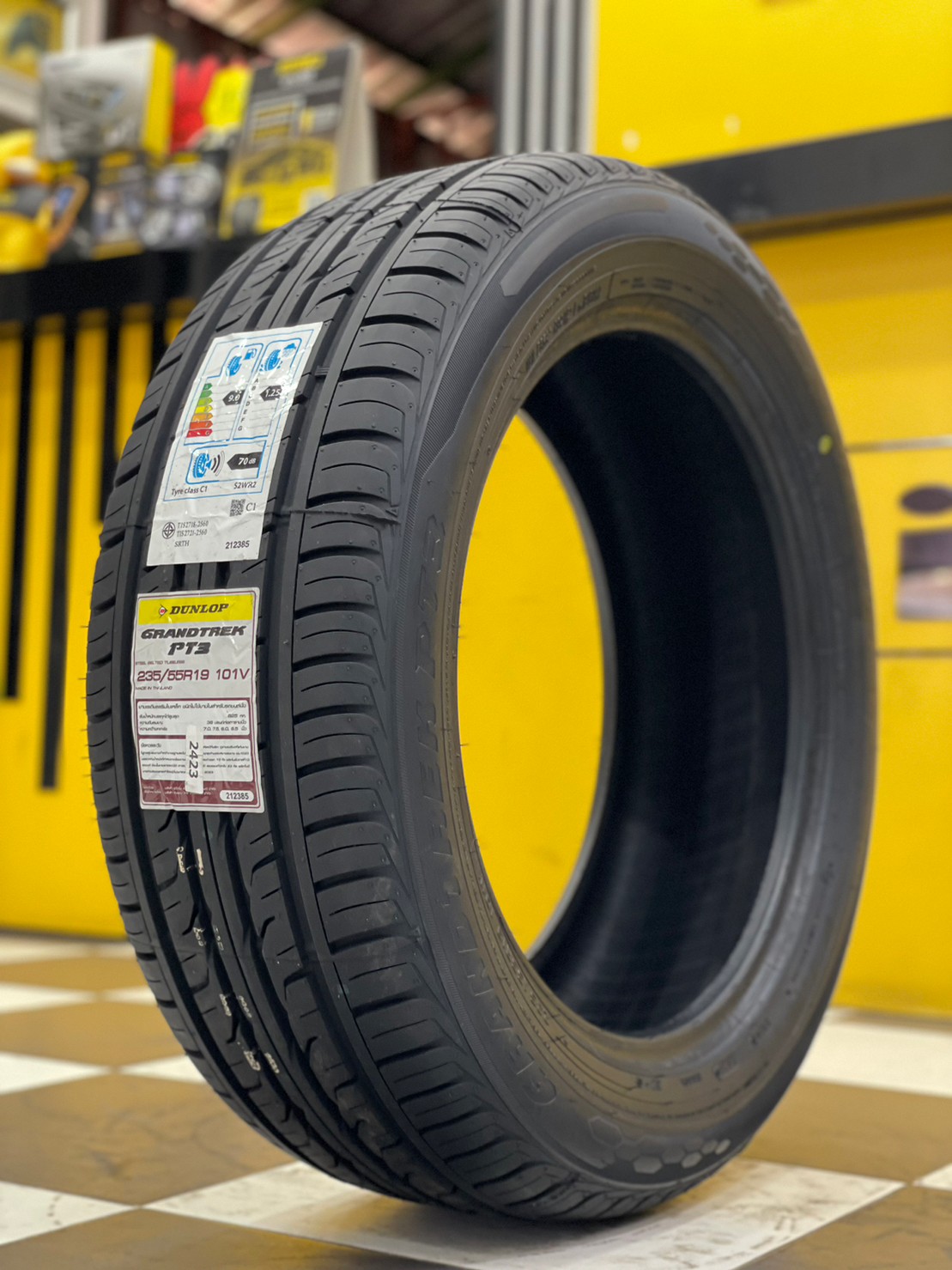 DUNLOP GRANDTREK PT3 235/55R19 ยางใหม่ปี2023