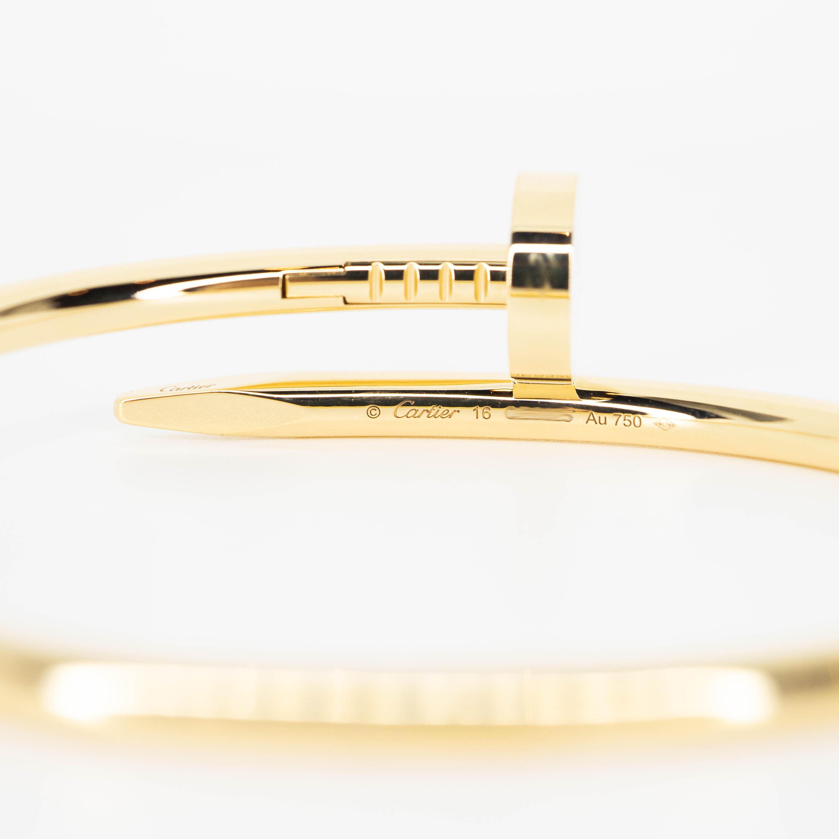 กำไล Cartier Juste un Clou Bracelet ทองคำ18K ไซส์ 16# (Used) +กล่องและการ์ดไทย2022