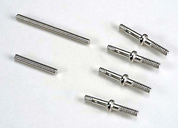 4841 Tie rods/ upper camber rods (rear) (24mm turnbuckles) (4)/ draglink, 36mm (threaded rod)