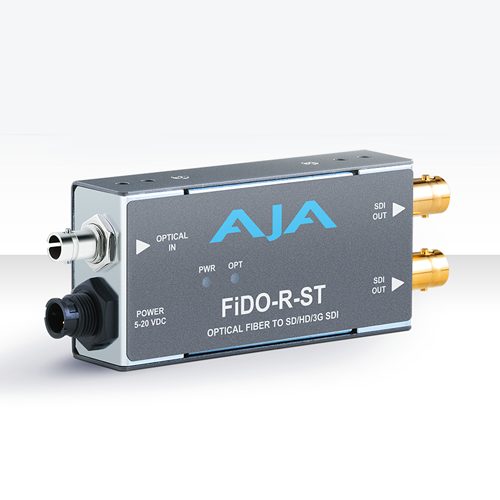 FiDO-R-ST 1-Channel Single-Mode ST Fiber to 3G-SDI Receiver