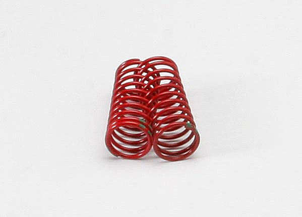 5940 Spring, shock (red) (GTR) (1.8 rate double green stripe) (1 pair)