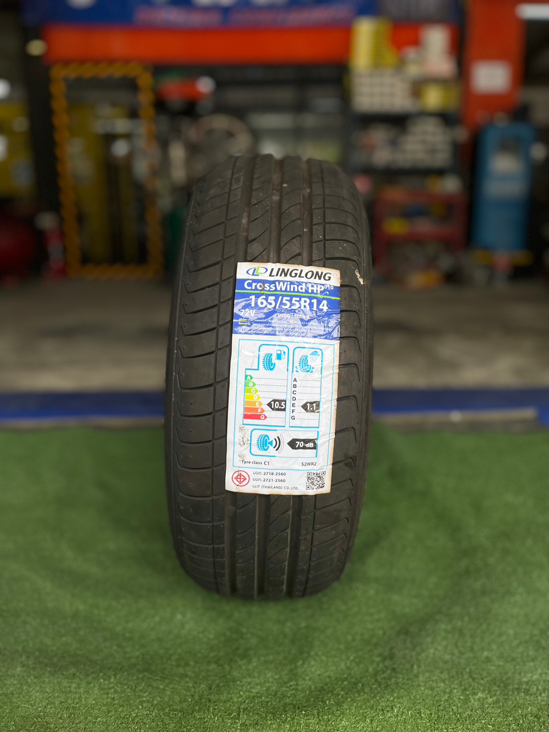 ยางใหม่ LINGLONG CrossWind HP 165/55R14ยางใหม่ปี22 (1เส้น)