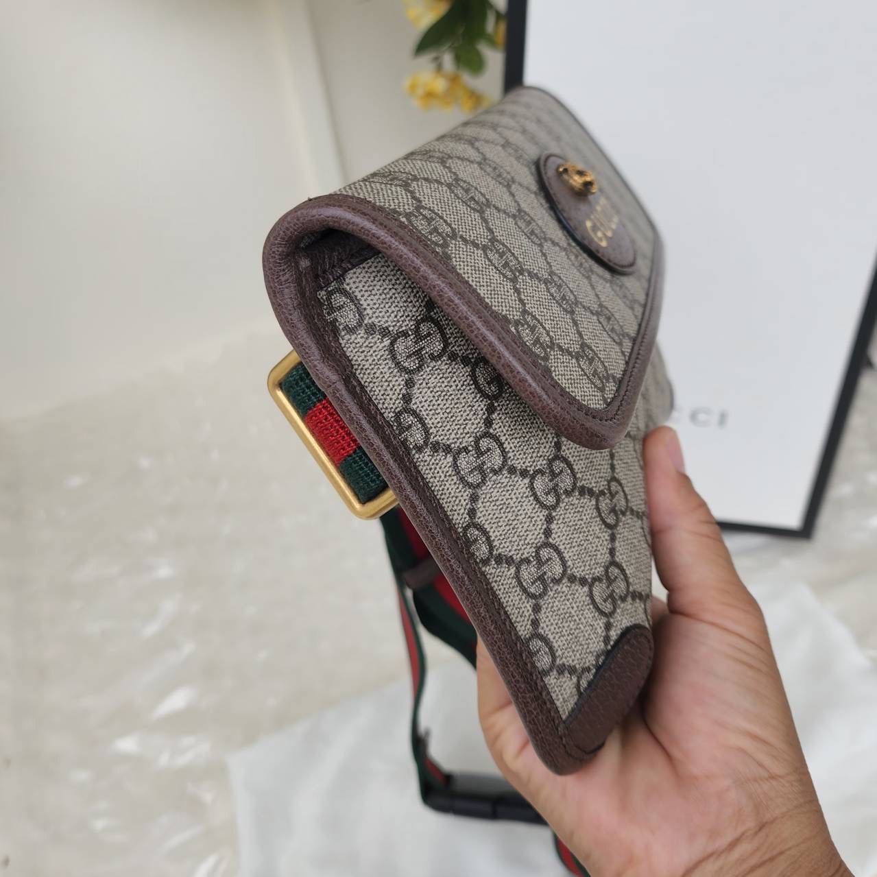 กระเป๋าGucci belt bag like new year 21 มือสองของแท้
