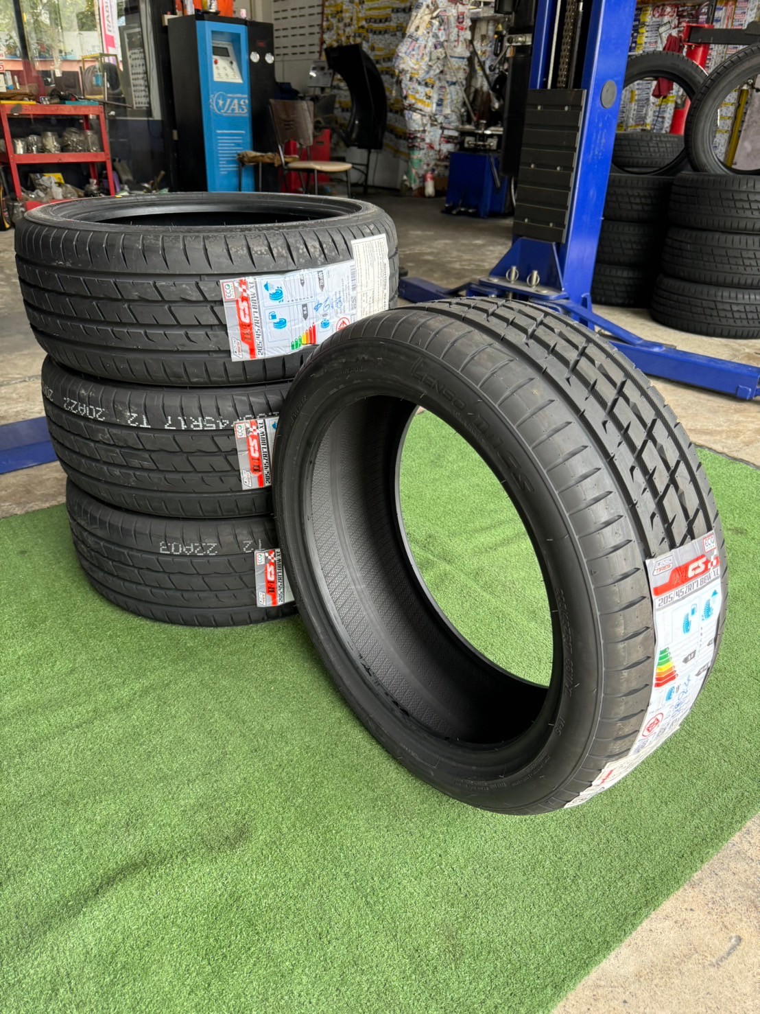💥💥#Lenso D1CS ขนาด 205/45R17 ยางใหม่ปี2024💥💥