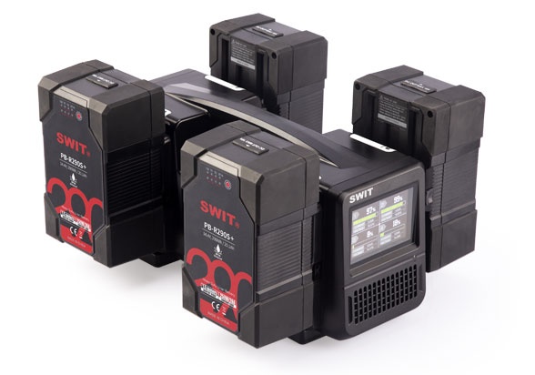 SWIT PC-P460S 4x6A Super Fast V-mount Charger