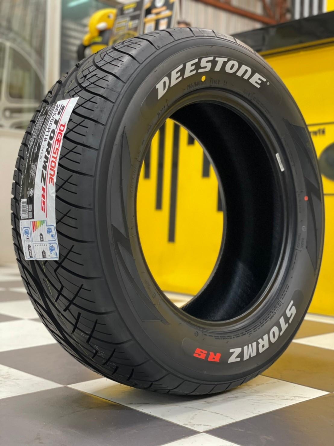 ยางใหม่ DEESTONE STORM RS 265/60R18 ยางใหม่ปี2022