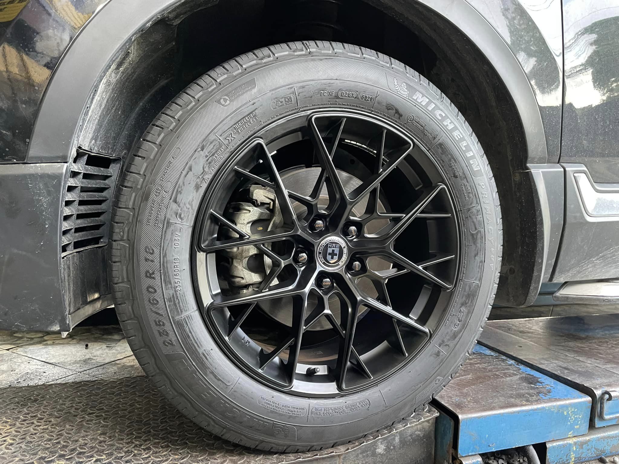 HONDA_CRV🚘 จัดเสริมหล่อ#ล้อแม็กซ์ใหม่ HRE FF45 18X8.0 ET35 5X113.1 MattBlack