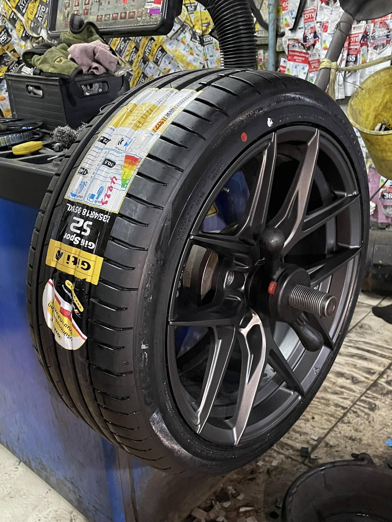 #HONDA_CIVIC เปลี่ยนยาง #GITI_SPORTS2 235/40R18