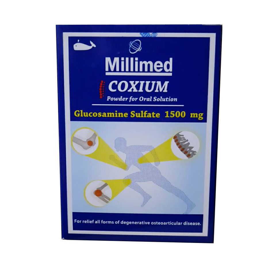 COXIUM 1500 mg Glucosamine Sulfate powder 30ซอง