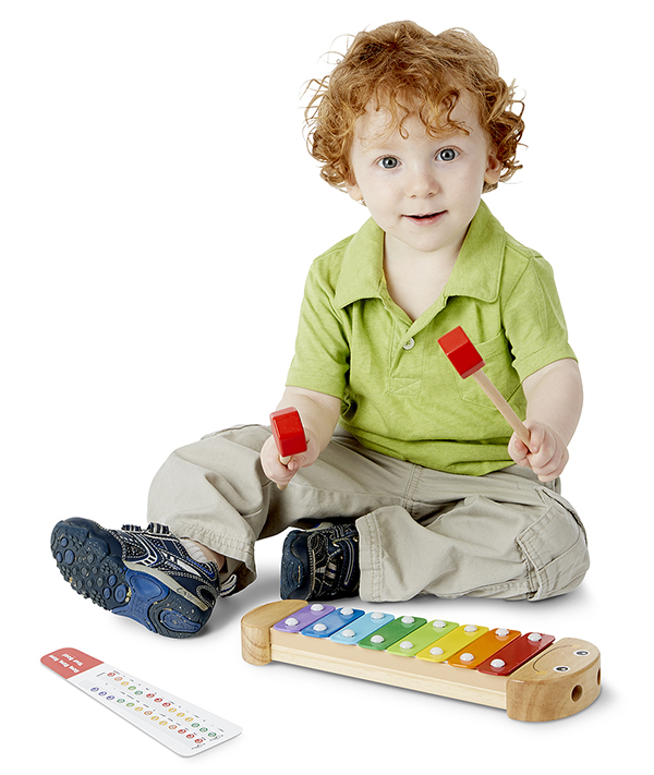 8964 Wooden Caterpillar Xylophone