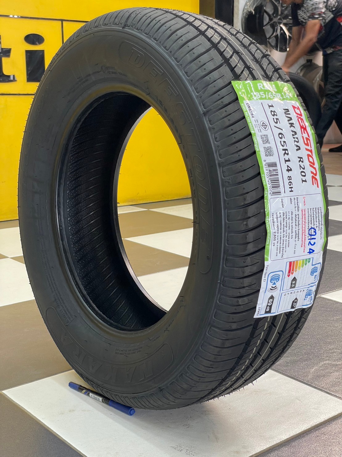 ยางใหม่ #Deestone R201 185/65R14 ยางใหม่ปี2024 ยางสำหรับรถเก๋งขนาดเล็ก คุณภาพดี