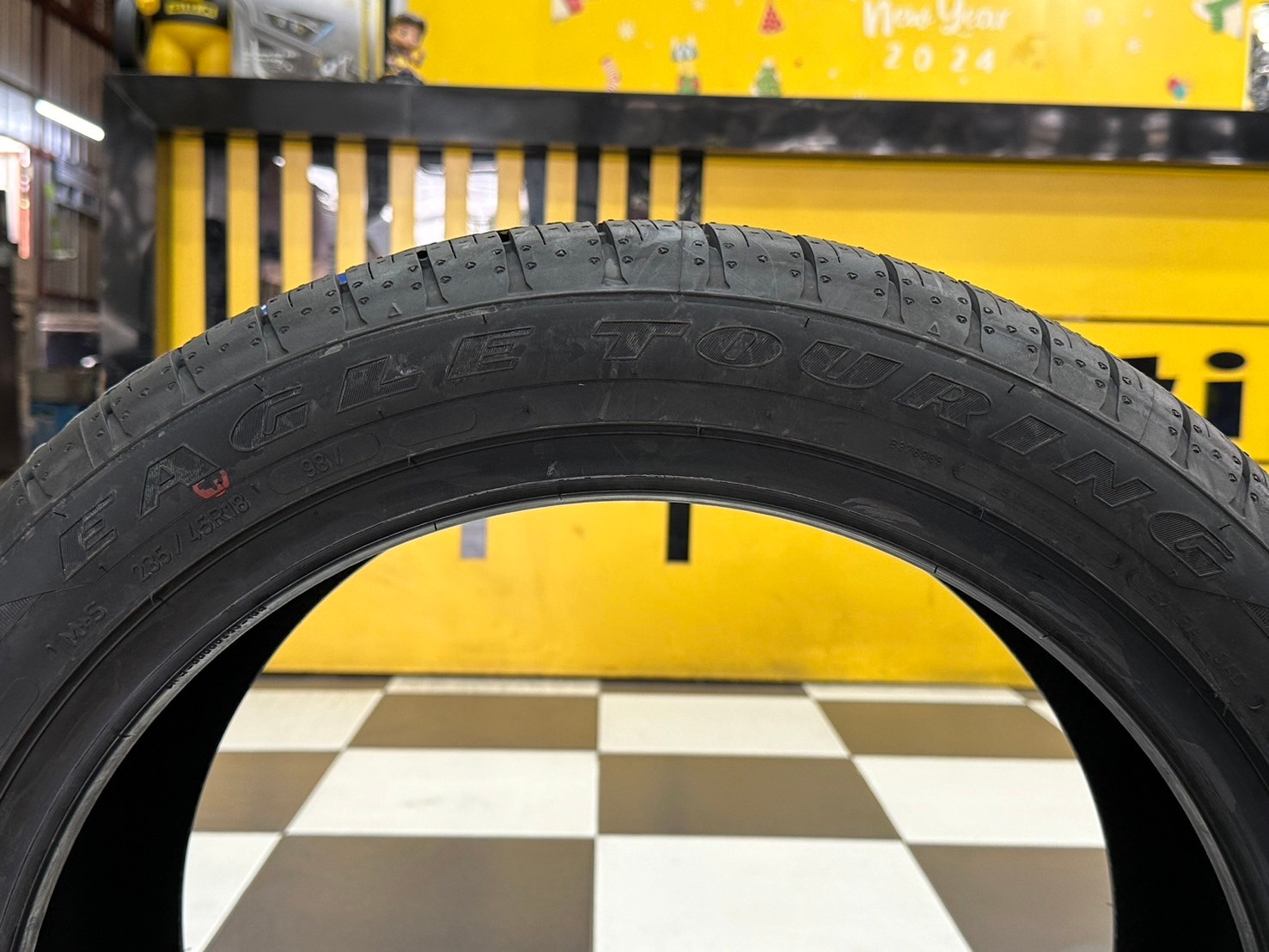 #ยางใหม่กู๊ดเยียร์ #Goodyear Eagle Touring 235/45R18 ยางใหม่ปี2024