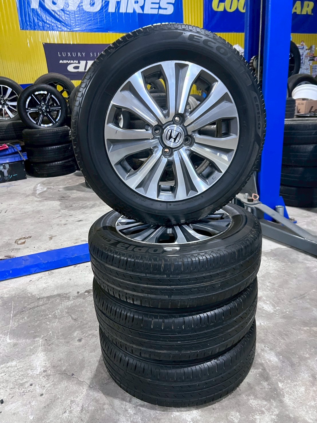 ล้อแม็กซ์เดิม HONDA CITY ขอบ 15 นิ้ว รูน็อต 4x100