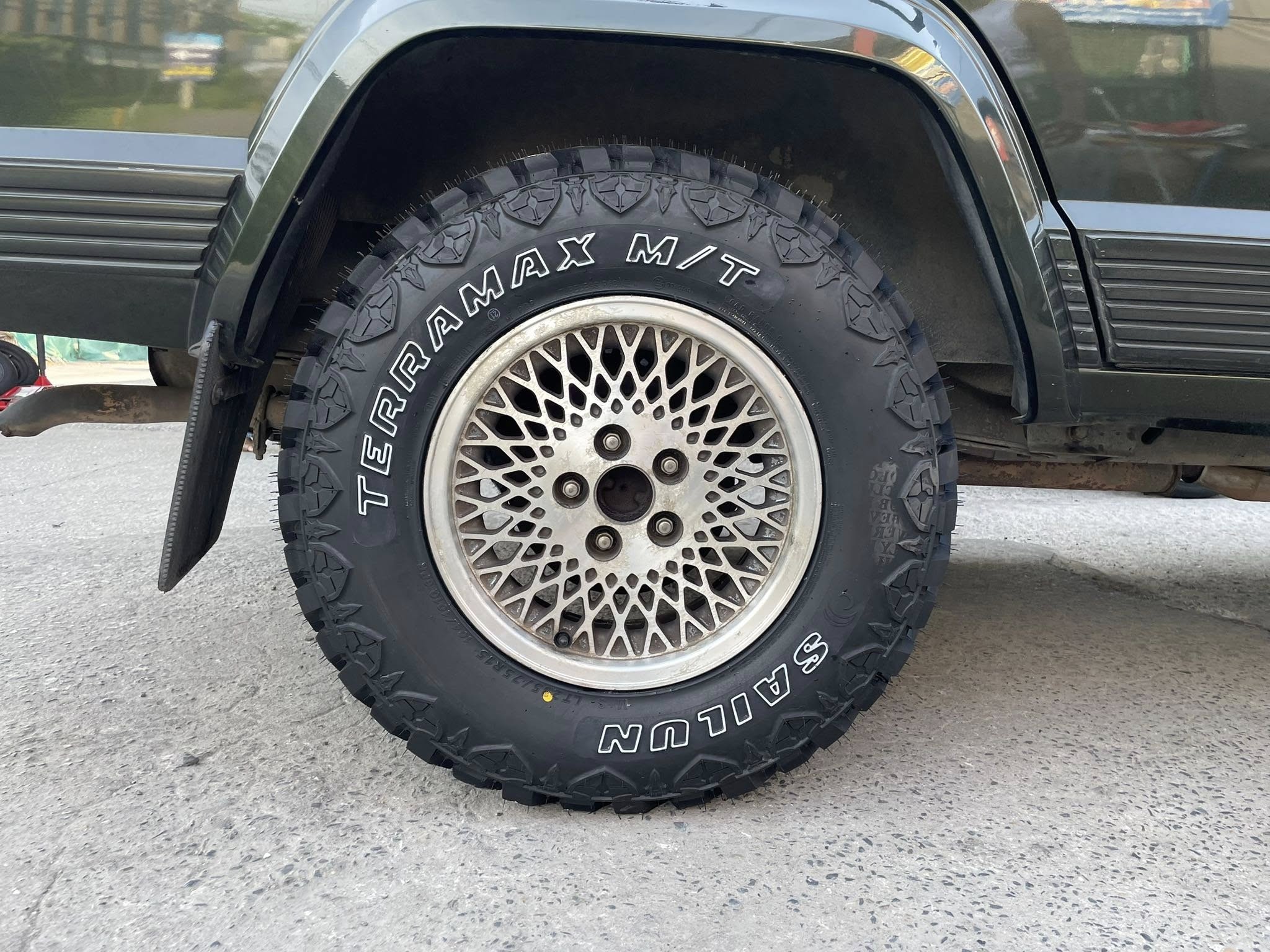 #JEEP_CHEROKEE🚘เปลี่ยนยาง 🛞🐘#SAILUN_MT_235/75R15 ❤️ 🛞 #ยางMTยางสายลุยคุณภาพดี