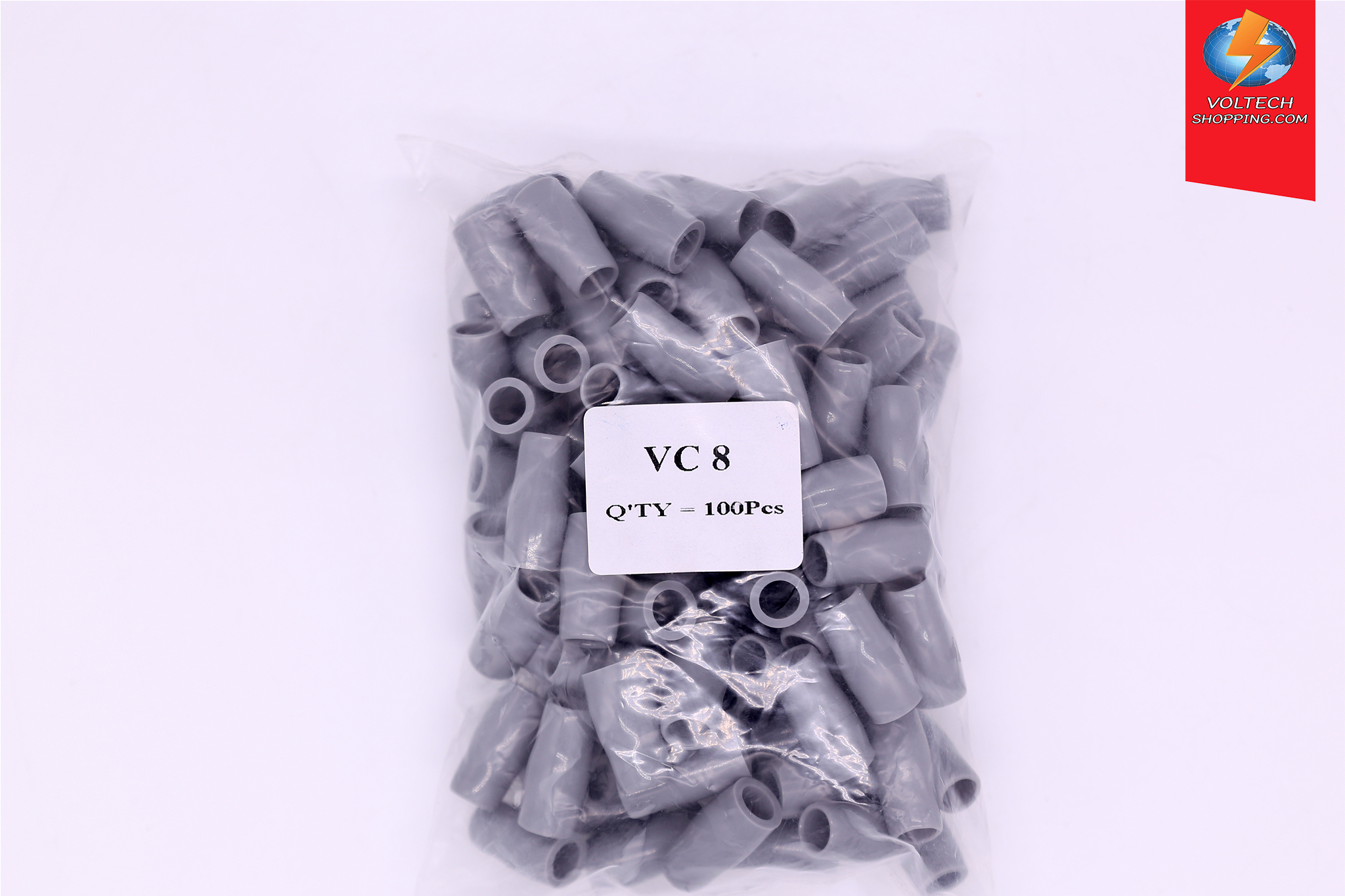 ปลอกหุ้มหางปลาสีเทา VC-008GR