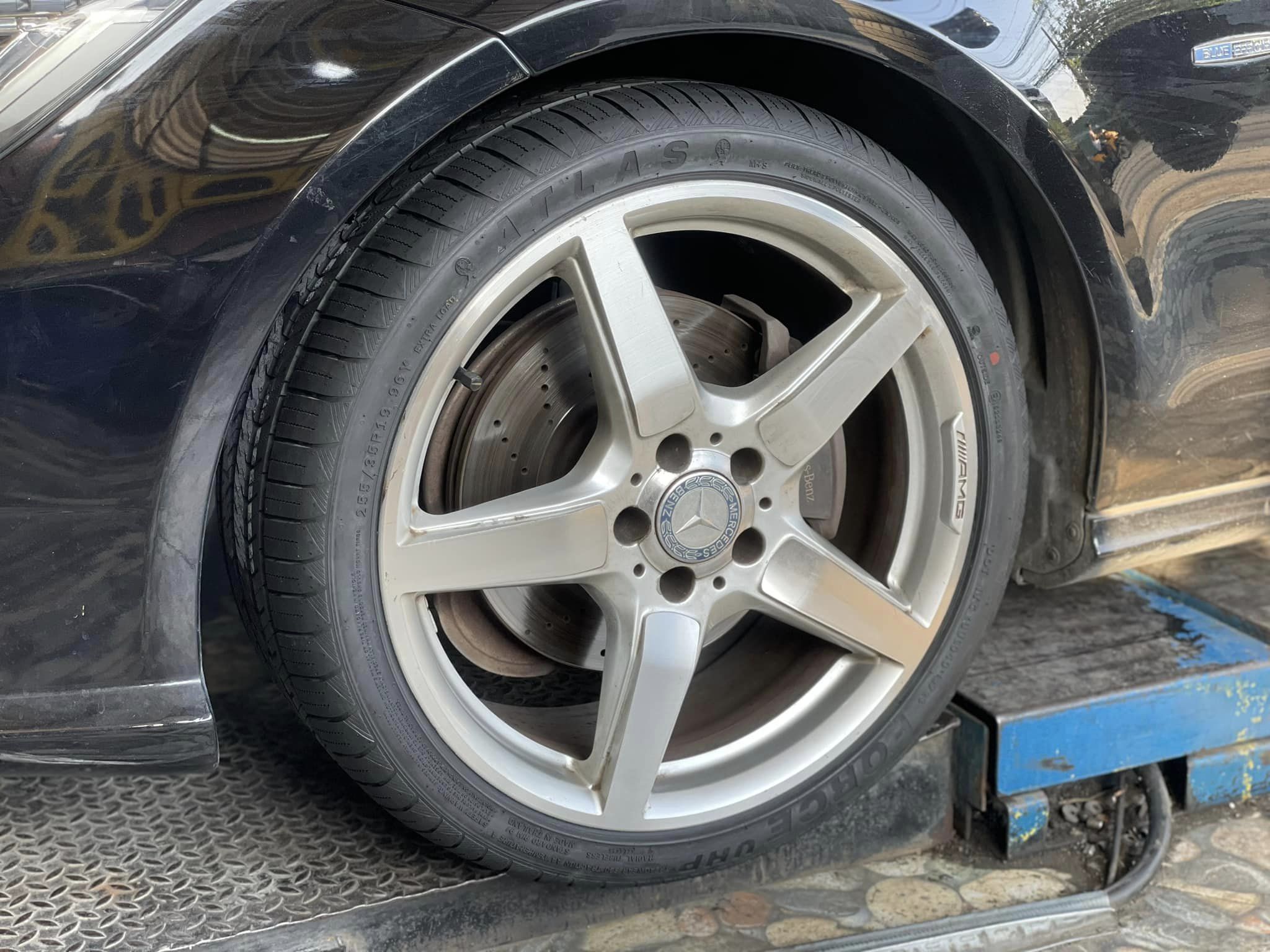 BENZ_CLS250❤️🌟💯 #ยางสปอร์ตพรีเมี่ยม นุ่มเงียบ สมรรถนะสูง ❤️ #ATLAS_FORCE UHP 255/35R19 🎉 #KUMHO_TA91_285/30R19