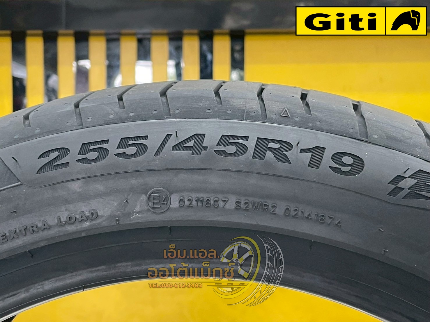 ยาง #GitiSport #S2 255/45R19 ยางใหม่ปี2025