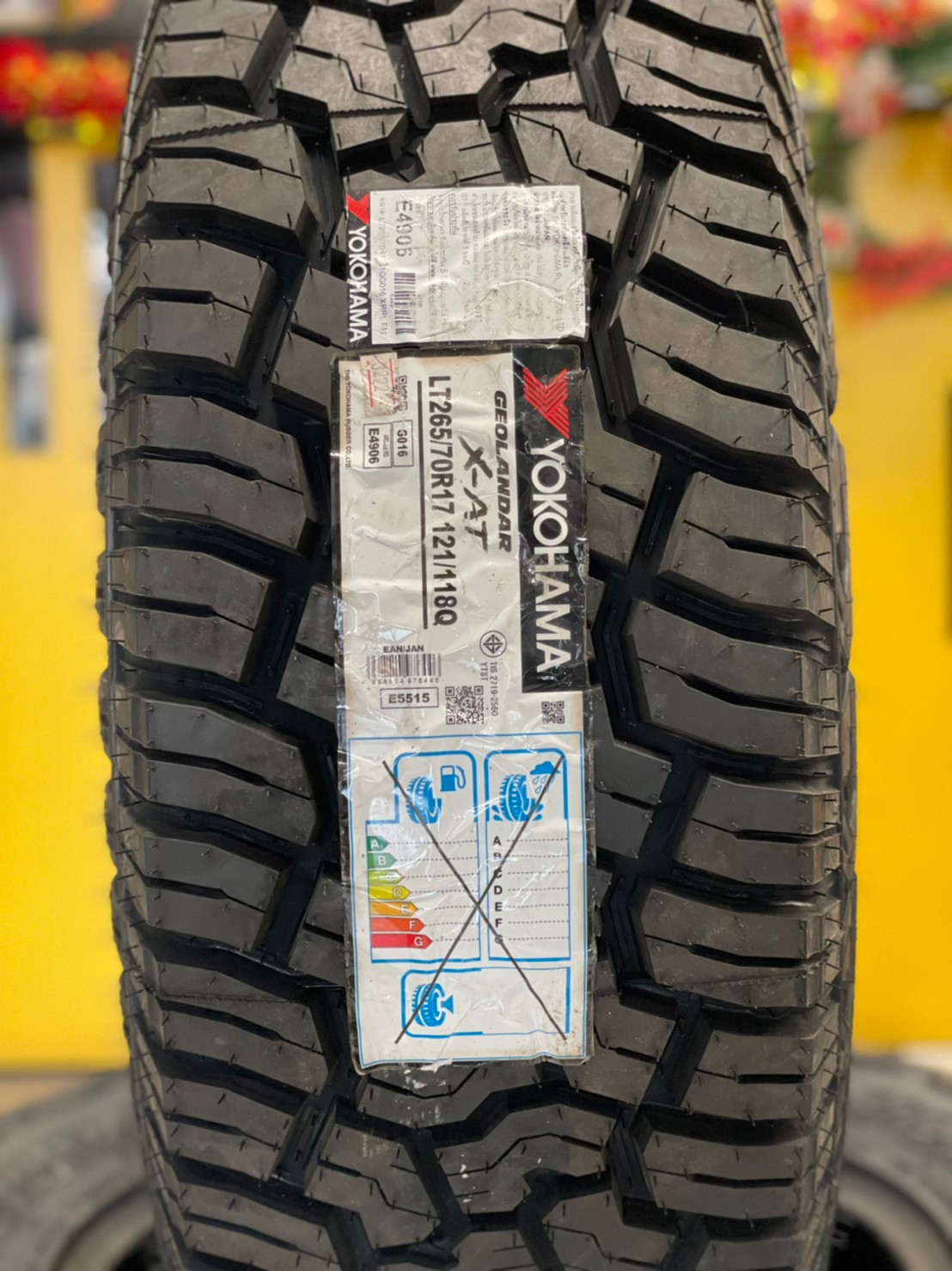 YOKOHAMA รุ่น GEOLANDAR X-AT G016 265/70R17 ยางใหม่ปี2022