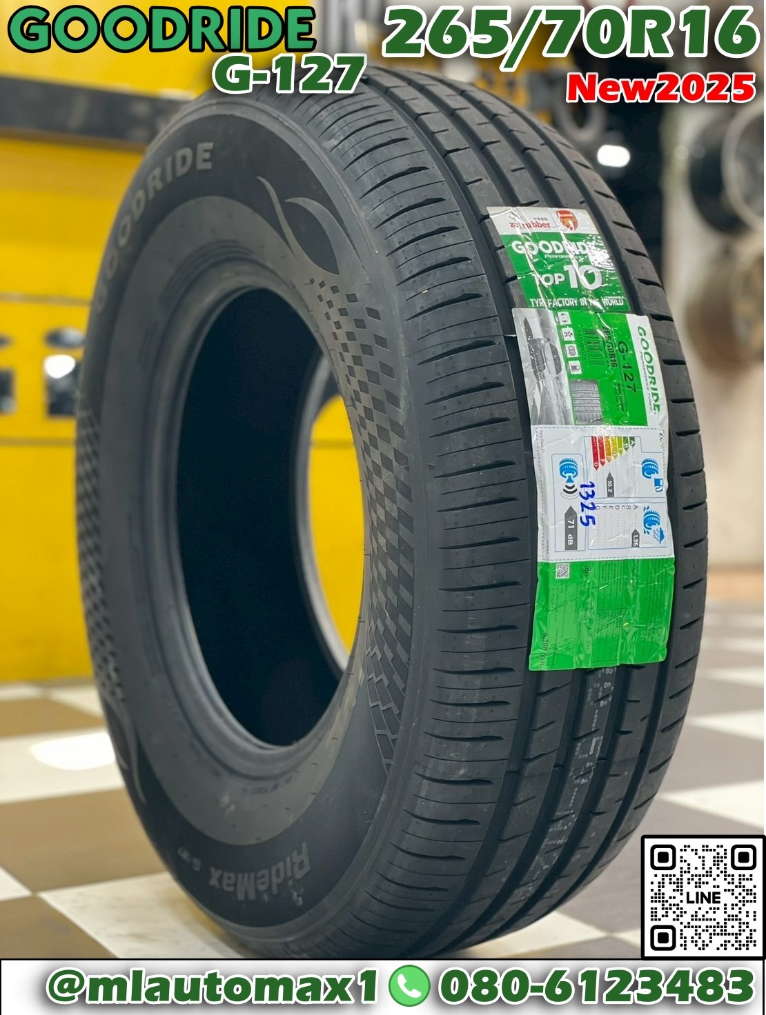 #ยางGOODRIDE #G127 265/70R16 ยางใหม่ปี2025