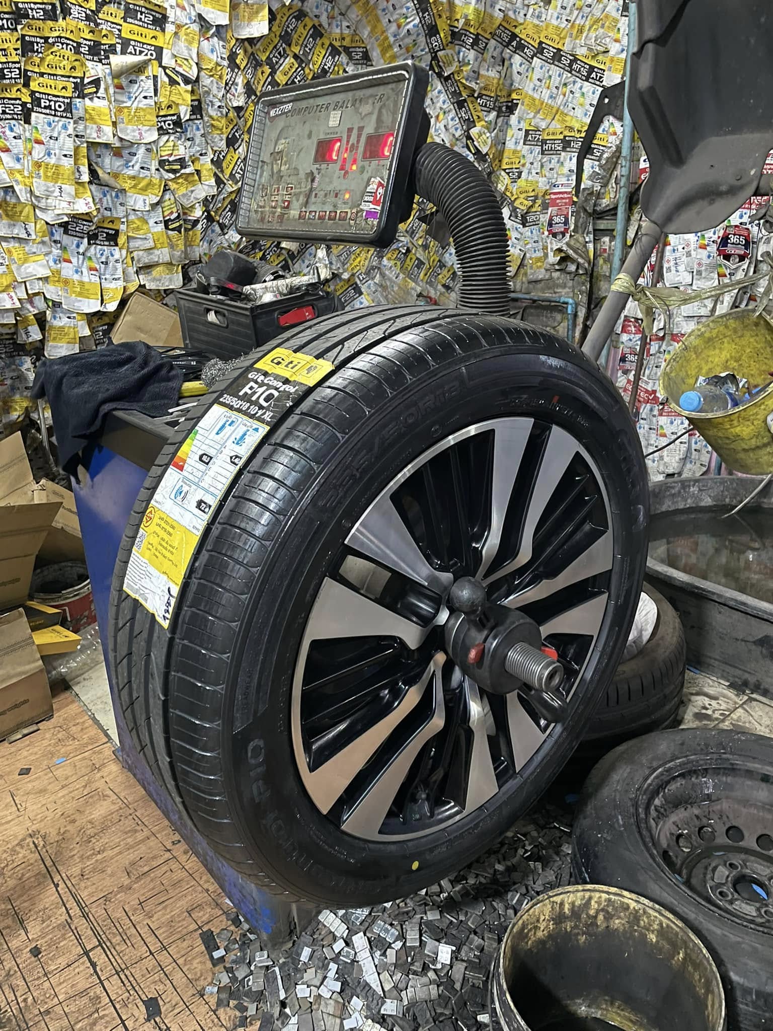 #TOYOTA_ALPHARD🛞 เปลี่ยนยาง #GITI_CONTROL P10 235/50R18